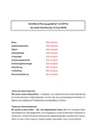 Vorschau - Stundenentwürfe - Schriftlicher Unterrichtsentwurf - Kombinatorik - Klasse 3 - Seite 1