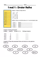 Vorschau - Arbeitsblätter - 1 mal 1 Lernmaterial - Seite 3