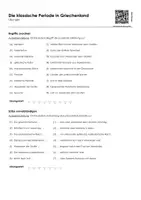 Vorschau - Arbeitsblätter - Die klassische Periode in Griechenland (Lückentext und Übungen) - Seite 2