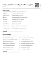 Vorschau - Arbeitsblätter - Kunst, Architektur und Alltag im antiken Ägypten (Lückentext und Übungen) - Seite 2