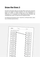 Vorschau - Arbeitsblätter - Sweets: Draw the lines 3 (Englisch) - Seite 1