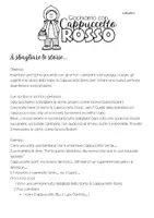anteprima - Giochi - Cappuccetto rosso - i giochi di scrittura creativa - Pagina 1