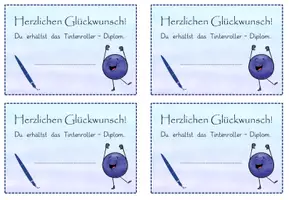 Vorschau - Anderer Materialtyp - Tintenroller-Diplom - Seite 1