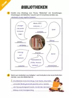 Vorschau - Arbeitsblätter - Bibliotheksbesuch: Mindmap und Definition von Bibliothek - Seite 2