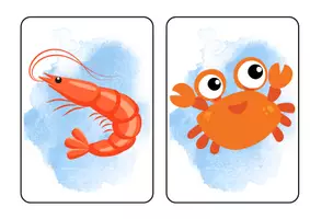 Vorschau - Stundenentwürfe - 'Ocean Animals' Materialpaket - Seite 2