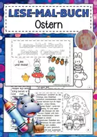 Vorschau - Arbeitsblätter - Lese-Mal-Buch: Rettet Ostern! - Deckblatt
