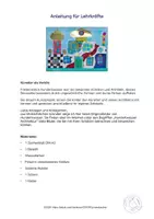 Vorschau - Mal- und Bastelvorlagen - Kunst Hundertwasser, male ein buntes Haus - Seite 3