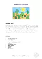 Vorschau - Mal- und Bastelvorlagen - Kunst James Rizzi, gestalte eine Wüste, Künstler in der Grundschule - Seite 3