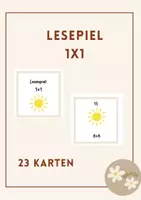 Vorschau - Spiele - Lesespiel/Legespiel 1x1 - Deckblatt