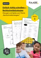 Vorschau - Arbeitsblätter - Einfach richtig schreiben – Rechtschreibstrategien - Deckblatt