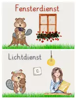 Vorschau - Poster - Klassendienste für die Biberklasse - Druckschrift - Seite 3