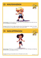 Vorschau - Bildkarten - TrainDrops – Bewegungskartei für die Grundschule - Seite 3