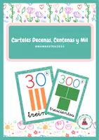 Vista previa - Decoración del aula - Carteles con regletas - Portada