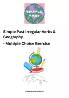 Προεπισκόπηση - Εργασία τάξης/τεστ - Simple Past Irregular Verbs & Geography Test - Εξώφυλλο