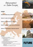 Vorschau - Unterrichtsreihen - Stationsarbeit im Süden Europas - Seite 1