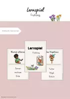 Vorschau - Spiele - Lernspiel Frühling - Erklär mal! - Deckblatt