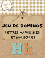 Aperçu - Jeux - Jeu de Dominos - Lettres majuscules et minuscules - Page de couverture