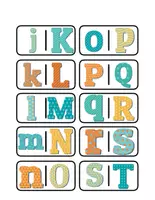 Aperçu - Jeux - Jeu de Dominos - Lettres majuscules et minuscules - Page 2
