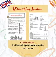 anteprima - Esercizi - Discovering London - inglese classe terza e quarta primaria - Pagina di copertina