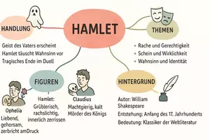 Vorschau - Arbeitsblätter - Arbeitsblätter zum Thema "Hamlet" + Lösung & MP3 + Mindmap + Infografik - Seite 2