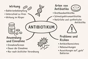 Vorschau - Arbeitsblätter - AB mit Fragen zum Thema "Antibiotikum" + Lösungsblatt + Mindmap + Infografik - Seite 2