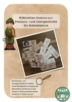 Vorschau - Spiele - Bibelstellen-Domino zur Passions- und Ostergeschichte - Deckblatt