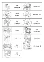 Vorschau - Spiele - Bibelstellen-Domino zur Passions- und Ostergeschichte - Seite 1
