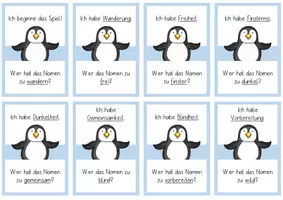 Vorschau - Spiele - Ich habe... Wer hat...? - Nomen mit heit, keit, ung und nis - Seite 1