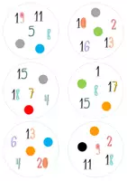 Vorschau - Spiele - Spiel "Wer ist schneller" Zahlen und Farben - Seite 2
