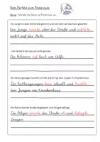 Vorschau - Arbeitsblätter - Bericht - Übung Präteritum inkl Lösung - Seite 2