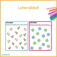 Vista previa - Hojas de trabajo - Lateralidad - Portada
