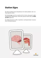 Vorschau - Stationenlernen - Organs: Station Signs (Englisch) - Seite 1