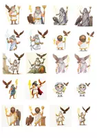 Vorschau - selbst erstellte Cliparts/Grafiken - Die Götter des Olymps -350 + Clipart-Sammlung mit ihren Symbolen - Seite 2