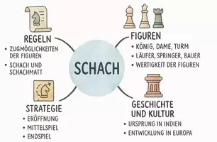 Vorschau - Arbeitsblätter - Lernposter + Arbeitsblätter zum Thema "Schach" + Lösung & MP3 + Mindmap + Infografik - Seite 3