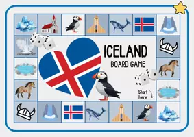 Aperçu - Jeux - Board Games 'Iceland' (Loop principle) - Page 1