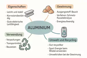 Vorschau - Arbeitsblätter - Lernposter + Arbeitsblätter zum Thema "Aluminium" + Lösung & MP3 + Mindmap + Infografik - Seite 3