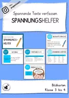 Vorschau - Bildkarten - Spannungshelfer - Text verfassen - Deckblatt