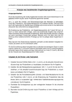 Vorschau - Unterrichtsreihen - Lernsituation 2 - Analyse des bestehenden Angebotsprogramms - Deckblatt