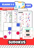 Vorschau - Arbeitsblätter - Sudokus 4x4 (mit Symbolen) - Deckblatt