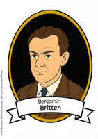 Vorschau - Bildkarten - Tafelkarten Benjamin Britten - Berühmte Komponiste Klasse 3-6 - Seite 2