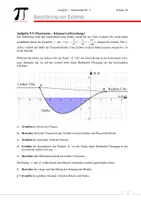 Vorschau - Stundenentwürfe - Berechnen von Extrema (1. und 2. hinreichendes Kriterium) - Unterrichtsreihe Analysis Klasse 10 Einheit 9 - Seite 3
