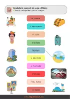 Vorschau - Unterrichtsreihen - "Mis vacaciones en México / el indefinido" inkl. Redekarten - Seite 1