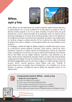 Vorschau - Arbeitsblätter - Materialsammlung: "Bilbao, ayer y hoy / El imperfecto" - Seite 1