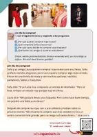 Vorschau - Arbeitsblätter - Tandembogen differenziert "La ropa / Los colores / El condicional simple" - Seite 3