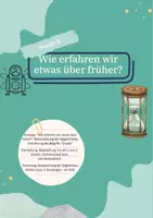 Vorschau - Stundenentwürfe - Wie erfahren wir etwas über früher? Quellen- Darstellungen - Deckblatt