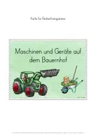 Vorschau - Stundenentwürfe - Maschinen und Geräte auf dem Bauernhof Unterrichtseinheit - Seite 3