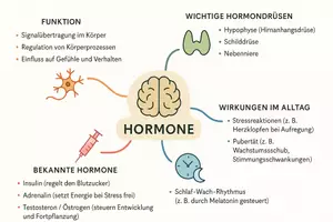 Vorschau - Arbeitsblätter - Lernposter + Arbeitsblätter "Hormone" + Lösung & MP3 + Mindmap + Infografik - Seite 3