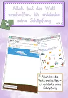 Vorschau - Stundenentwürfe - Allah hat die Welt erschaffen - Ich entdecke seine Schöpfung (1. Stunde) - UB - Deckblatt