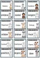 Vorschau - Spiele - Lesespiel Nominalisierung von Verben und Adjektiven Hundeklasse - Seite 2