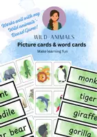 Aperçu - Cartes / Images - Wild animals: picture and word cards - Page de couverture